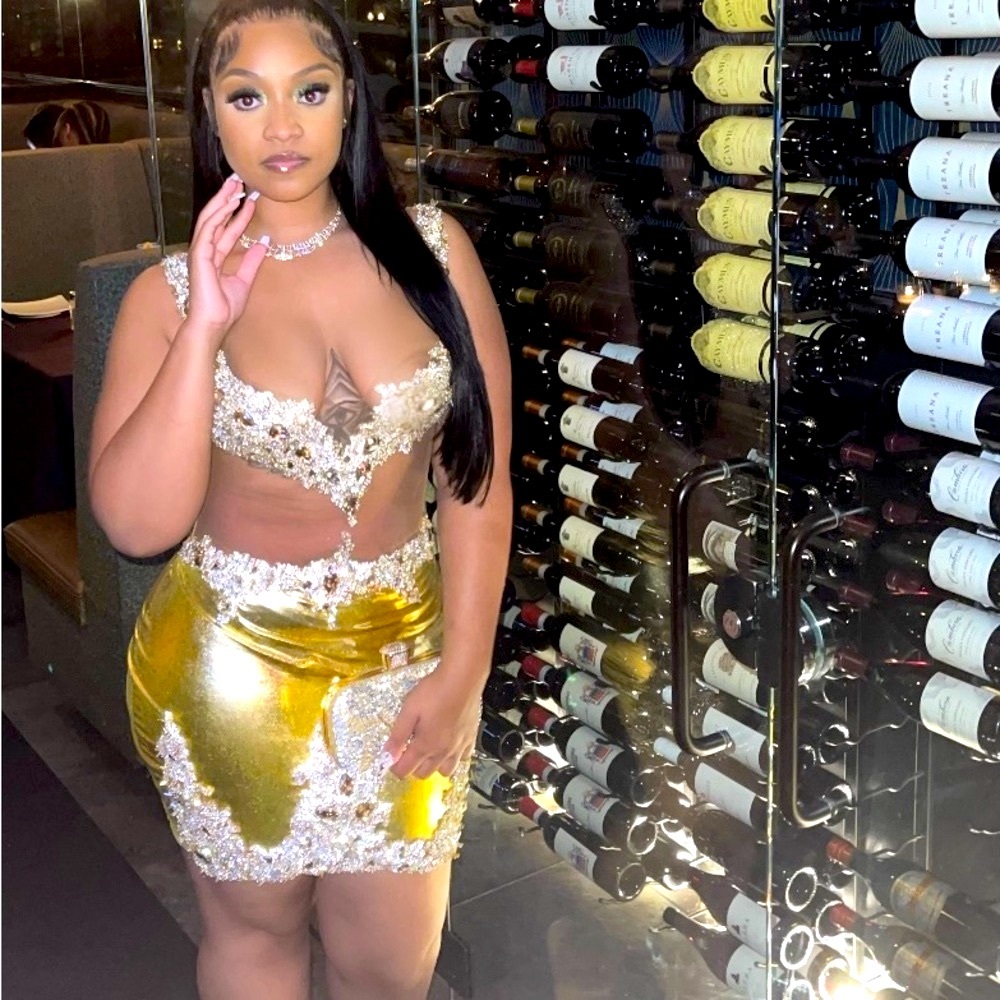 Beautiful custom Birthday Dress. This Dress was crafted by Evelyn Moda.